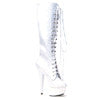 6" Pointed Stiletto Knee Boot W/Inner Zipper.