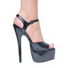 6.5" Stiletto Heel Sandal.