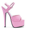 6.5" Stiletto Heel Sandal.
