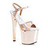 8" Stiletto W Rose Gold Platform