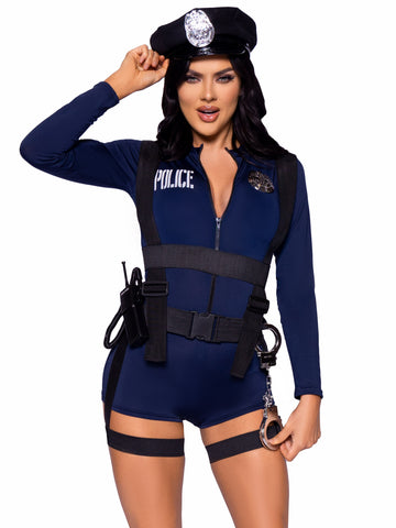 Leg Avenue 87135 Handcuff Hottie Cop Costume