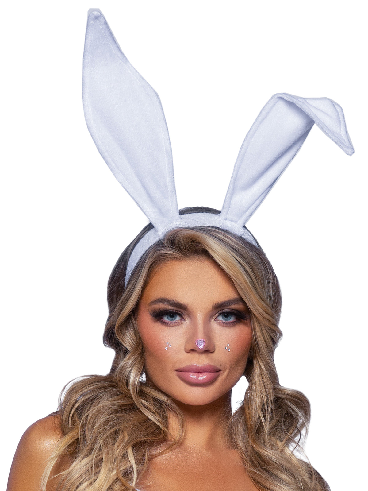 Leg Avenue A2868 Bendable Velvet Bunny Rabbit Ear Headband