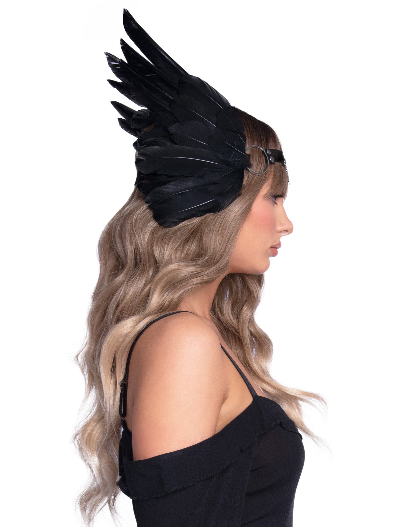 Leg Avenue A2914 Filigree Medallion Feather Headband