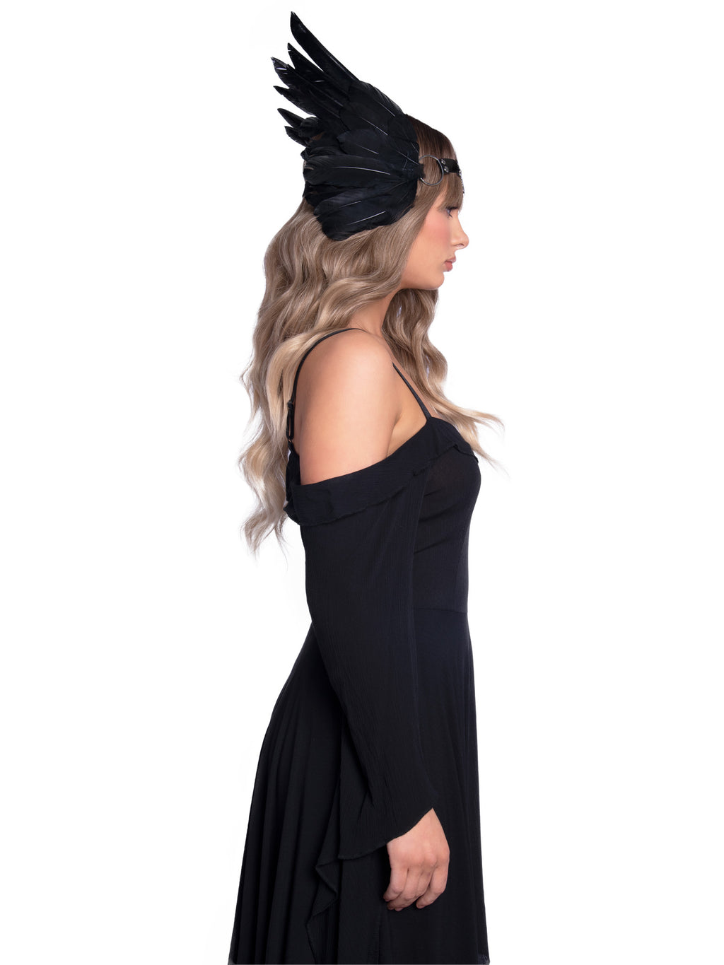 Leg Avenue A2914 Filigree Medallion Feather Headband