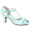 2" Peep Toe Pastel Sandal