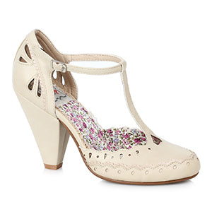 4 T-Strap Shoe With Detail