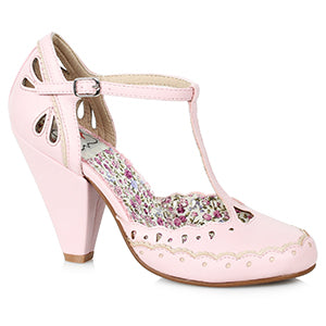 4 T-Strap Shoe With Detail