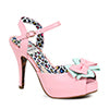 4" Peep Toe Boe Detail Pump