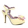 4" Peep Toe Boe Detail Pump
