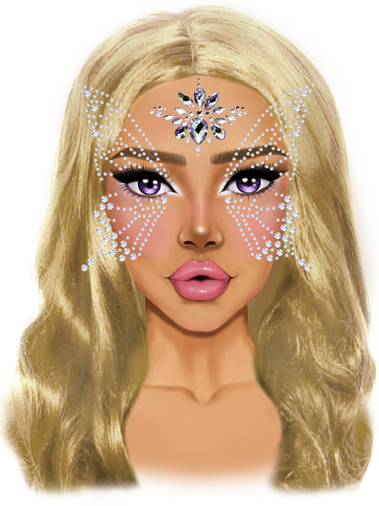 Leg Avenue EYE041 Fairy Adhesive Face Jewels Sticker
