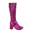 3" Heel Glitter Gogo Boot. W/Zipper.