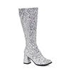 3" Heel Glitter Gogo Boot. W/Zipper.