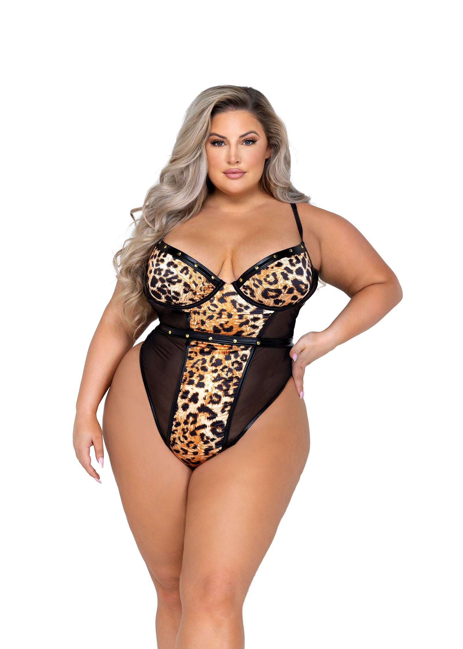 LI567 - Jungle Fever Teddy With Belt